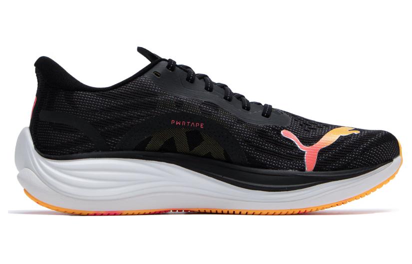 Order PUMA Velocity Nitro 3時尚舒適 織物減震防滑耐磨 低幫 休閒跑步鞋 男款 黑黃