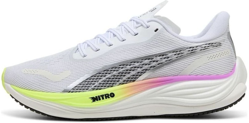 Puma Velocity Nitro 3 白色純粉紅黃警報 跑鞋 377748-19 Buy Puma Velocity Nitro 3 白色純粉紅黃警報 跑鞋 377748-19