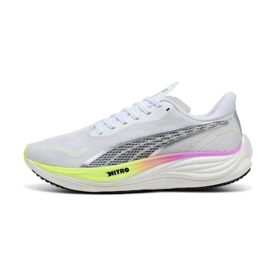 Puma Velocity Nitro 3 'White Pure Magenta Yellow Alert'