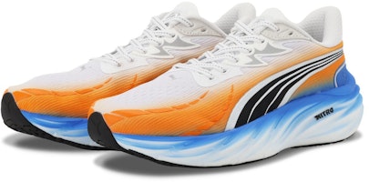 Lookbook Puma Velocity Nitro 4 Ekiden 白/熱火配色 01WH/HEAT FIRE 313424-01
