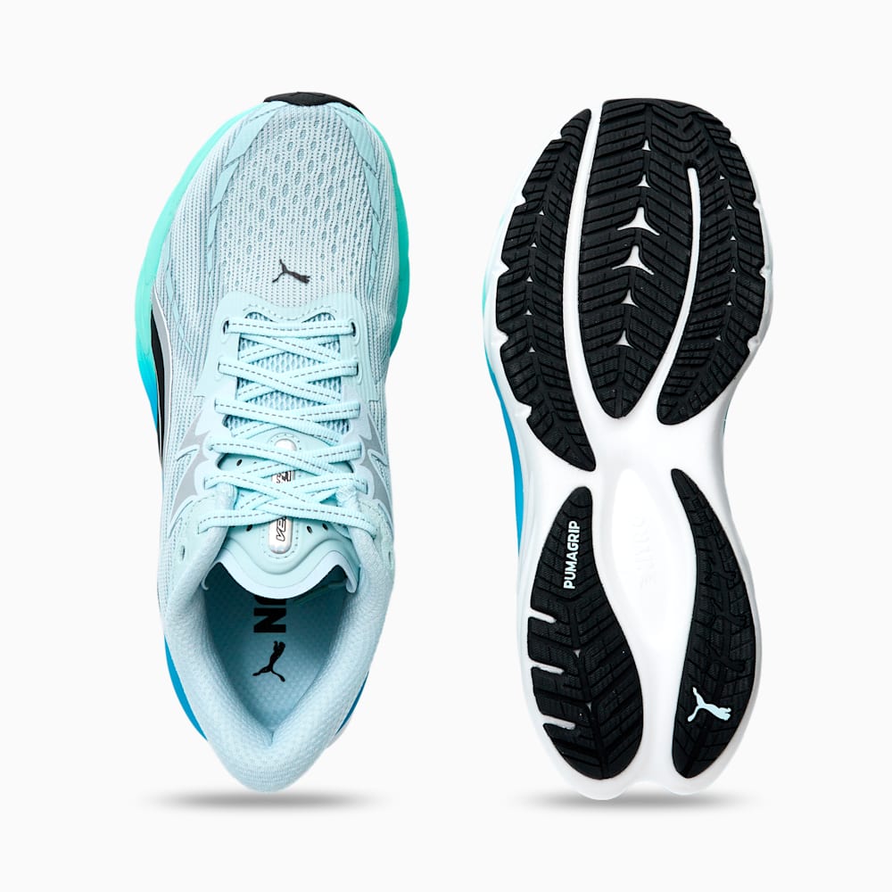 Shop Puma Velocity Nitro 4 Wide Sea Glass/Mint Melt Hijau Mint 312066-02