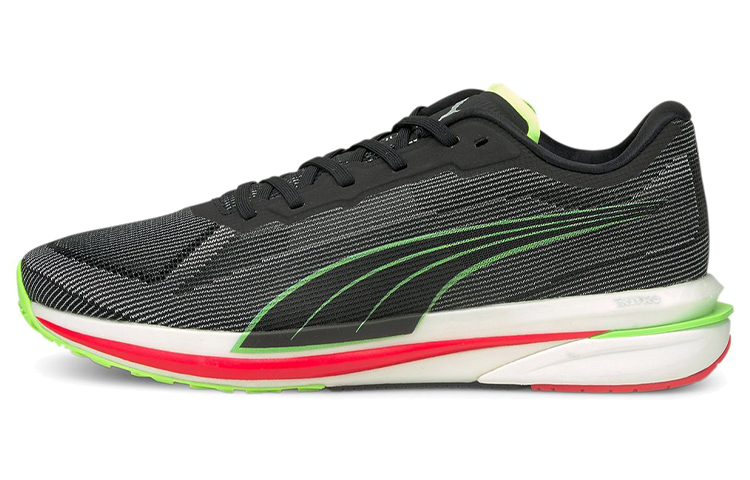 Buy 푸마 벨로시티 니트로 '블랙 그린 글레어' (Puma 벨로시티 니트로 '블랙/그린') 194596-10