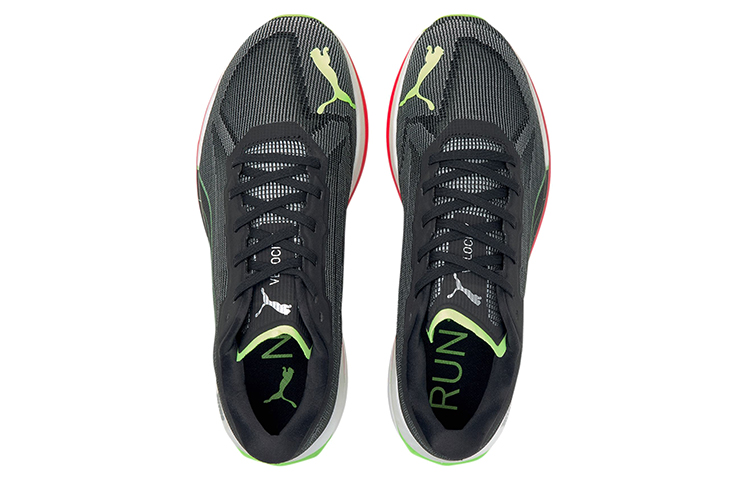 Order 푸마 벨로시티 니트로 '블랙 그린 글레어' (Puma 벨로시티 니트로 '블랙/그린') 194596-10