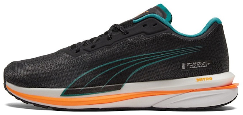 Puma Velocity Nitro WTR 'Black Orange Glow' 195293-01 Buy Puma Velocity Nitro WTR 'Black Orange Glow' 195293-01