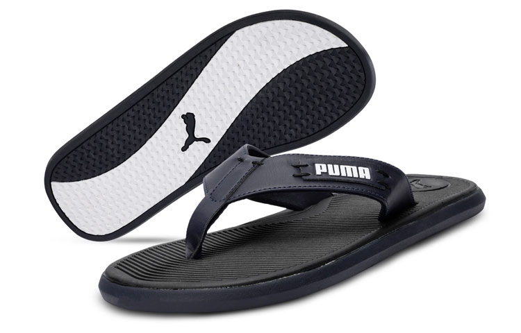 Lookbook Puma 威尼斯 男款 深藍 拖鞋