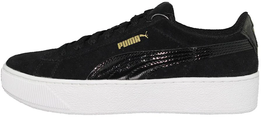 (W) "Puma Vikky Plataforma Negro Puro" 363287-05 Buy (W) "Puma Vikky Plataforma Negro Puro" 363287-05