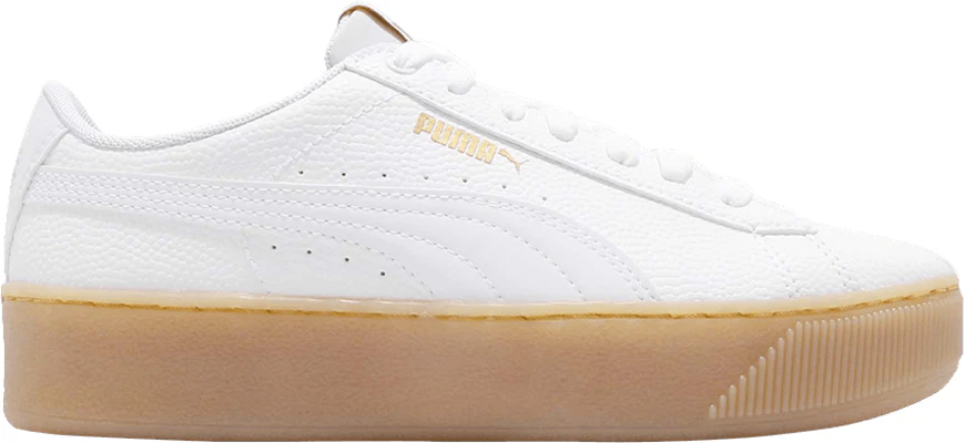 Puma vikky 2025 white platform