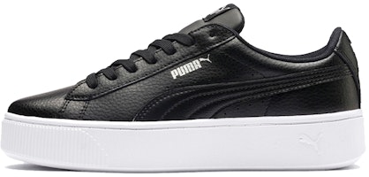 (Women) Puma Vikky Stacked 'Black White' 369143-01 (Women) Puma Vikky Stacked 'Black White' 369143-01