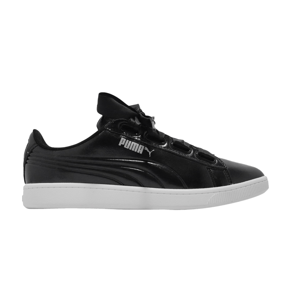 (Women) Puma Vikky v2 Ribbon 'Black Silver' 369727‑01 - 369727-01 ...