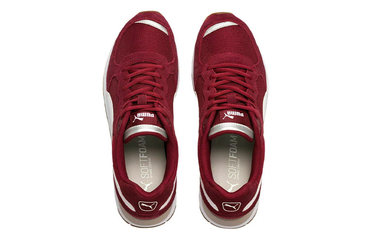 Lookbook Puma Vista 酒紅 低筒運動鞋
