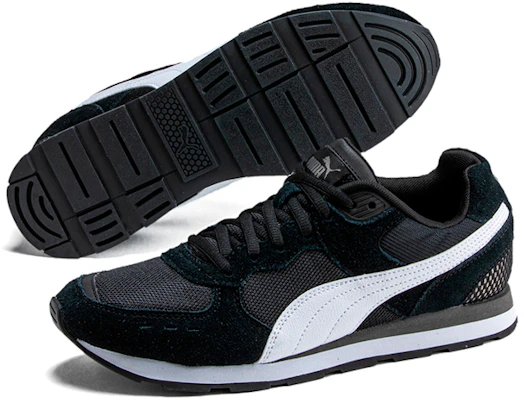 Puma Vista 黑白 低筒運動鞋 Shop Puma Vista 黑白 低筒運動鞋