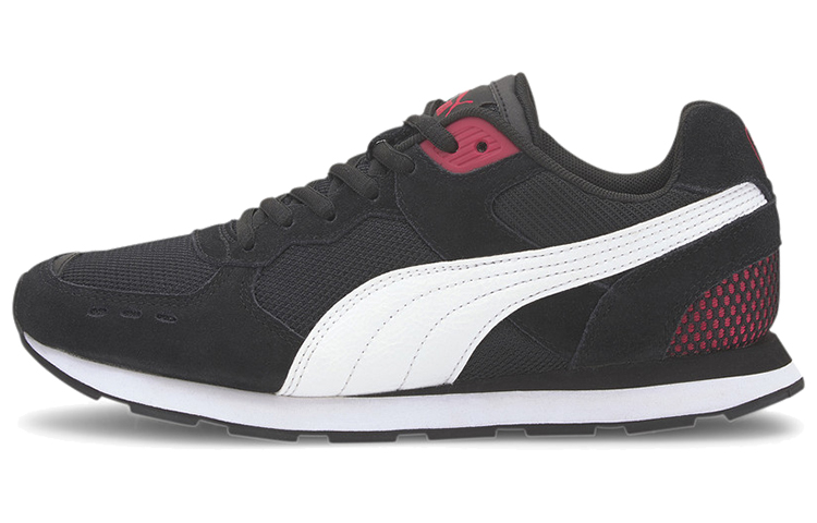 Puma Vista Black/White/Red Low sneakers 371081-12
