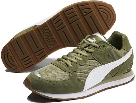 Kasut Lari Puma Vista Low-Top 'Hijau Zaitun' 369365-04 Lookbook Kasut Lari Puma Vista Low-Top 'Hijau Zaitun' 369365-04