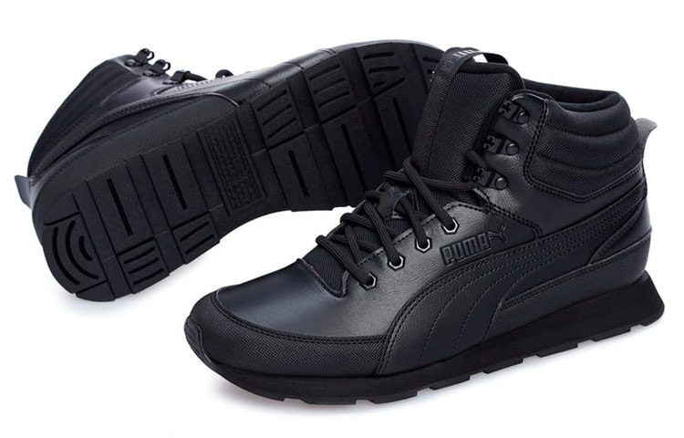 Shop Puma Vista Mid Utilitas 'Hitam Utilitas' 372203-0