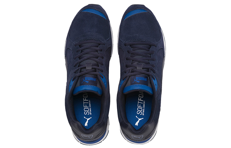 Lookbook 푸마 비스타 스웨이드 블루 스니커즈 (Puma Vista Suede Blue Sneakers) 370168-04