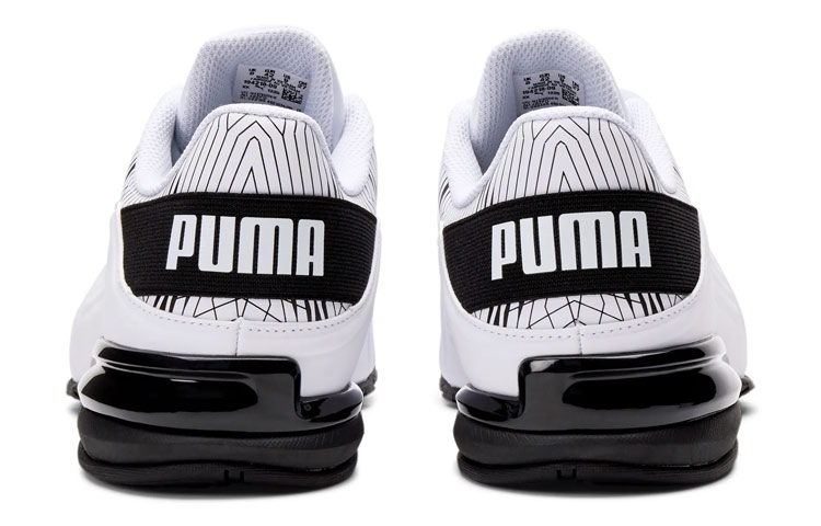Lookbook Puma Viz Runner ''Graphique Noir et Blanc'' 194218-09