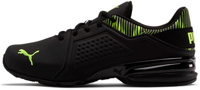 PUMA Viz Runner Graphic 低筒 跑步鞋 男款 黑綠 Buy PUMA Viz Runner Graphic 低筒 跑步鞋 男款 黑綠