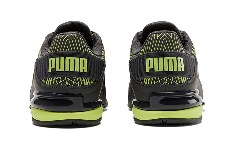 Shop Puma Viz Runner Basses Vert/Noir 194218-05