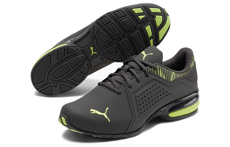 Purchase Puma Viz Runner Basses Vert/Noir 194218-05