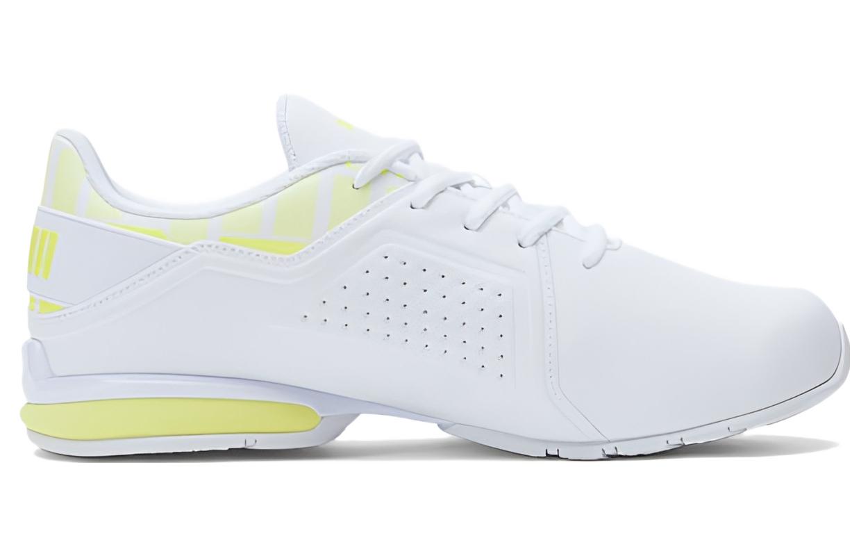 Order 푸마 비즈 러너 리피트 '화이트 옐로우' (Puma Viz Runner Repeat '화이트 옐로우') 377333-07