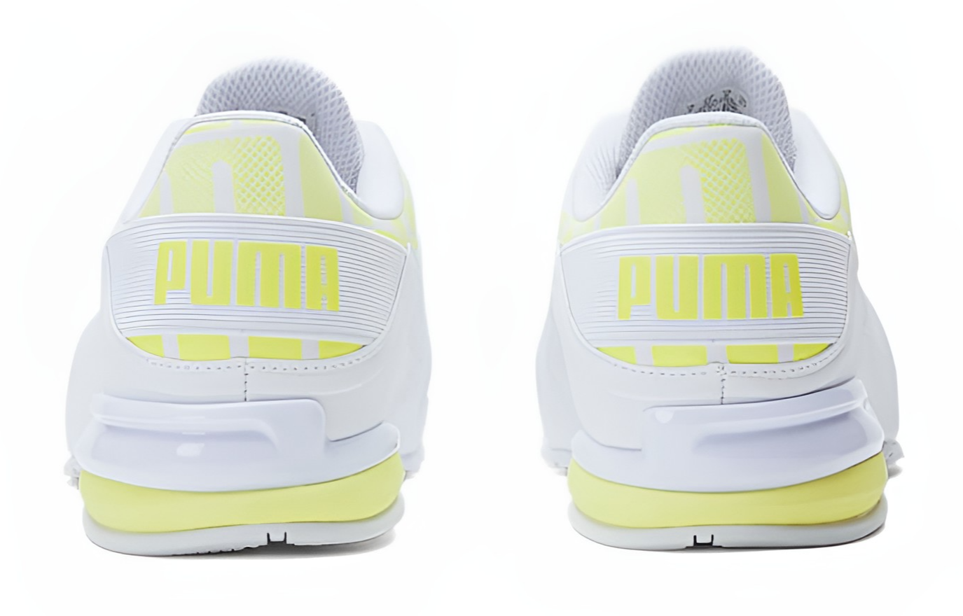Shop 푸마 비즈 러너 리피트 '화이트 옐로우' (Puma Viz Runner Repeat '화이트 옐로우') 377333-07