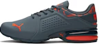 Buy Puma Viz Runner Repeat Wide 'Grey Blue Orange' 377334-01
