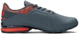 Puma Viz Runner Repeat Wide 'Grey Blue Orange' 377334-01