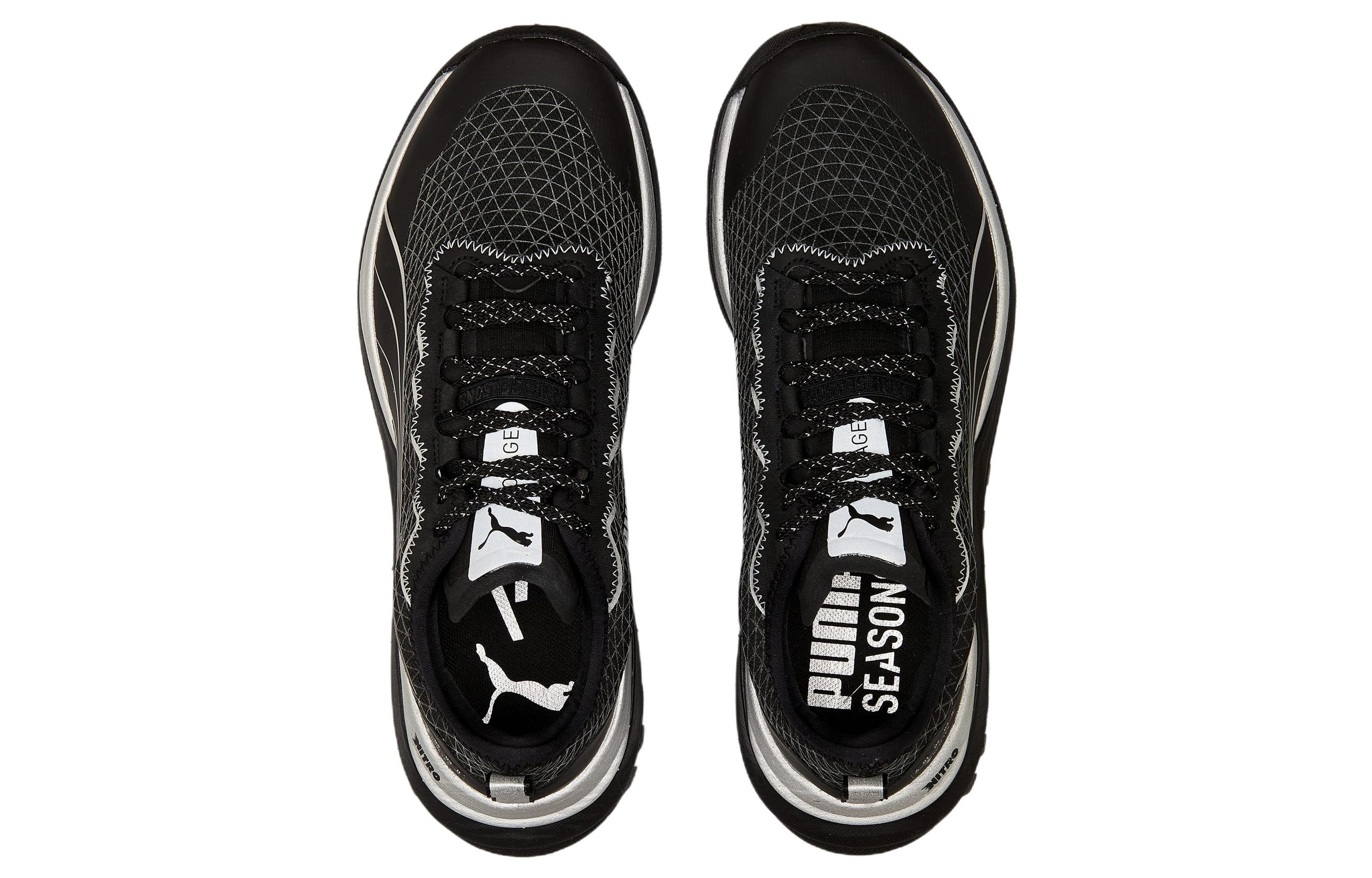 Shop Puma Voyage Nitro 2 Gore-Tex ''Schwarz Metallic Silber'' 376944-01
