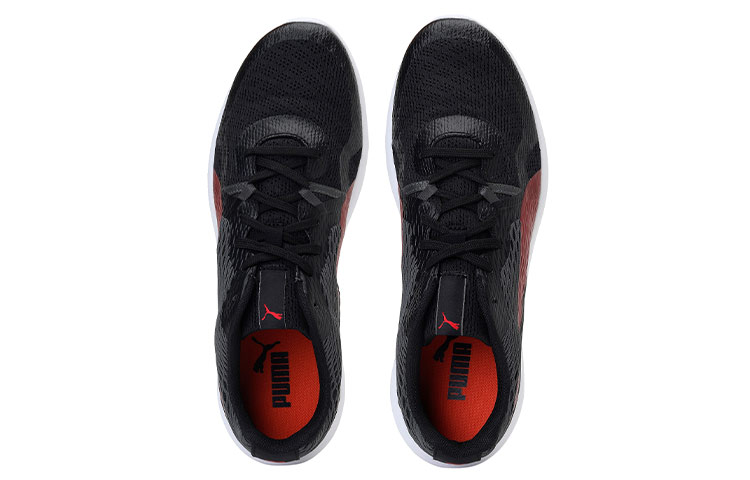 Lookbook Puma Wave V1 Low-Top Sneakers Black/Red 380274-02