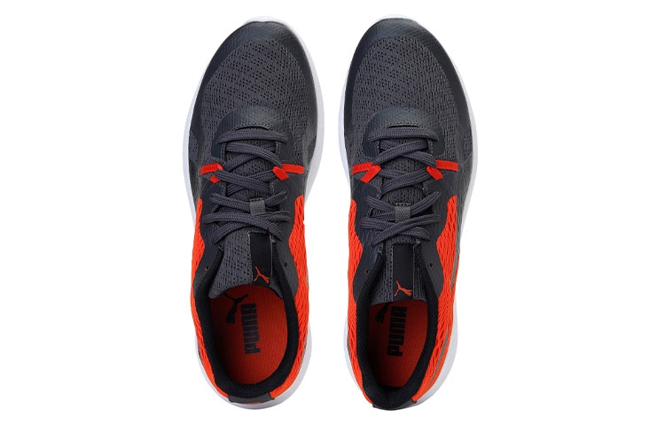 Lookbook Sepatu Lari Puma Wave V1 Low 'Abu Oranye' 380274-03