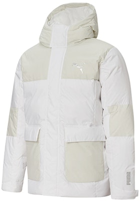 Puma White Protective Down Winter Hooded Jacket 586604-02 Order Puma White Protective Down Winter Hooded Jacket 586604-02