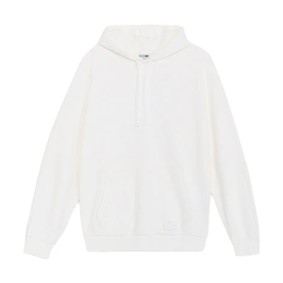 Puma White Solid Color Hoodie Pullover 535654-02