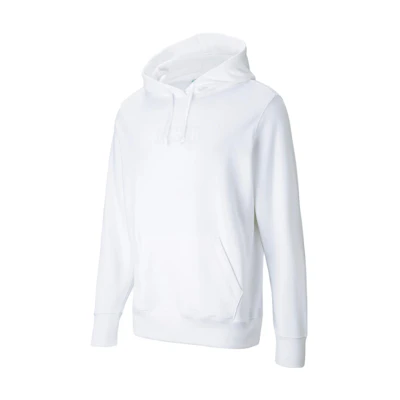Puma White Solid Color Pullover Hoodie Long Sleeve 530429-02