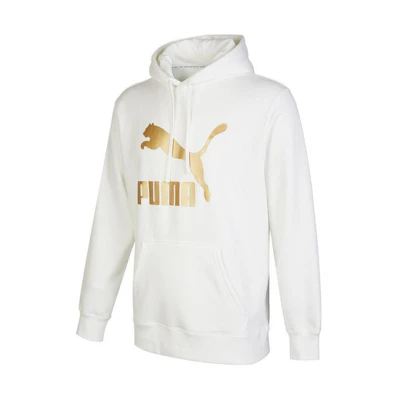 Puma White Vintage Logo Graphic Pullover Sweatshirt 537678-02