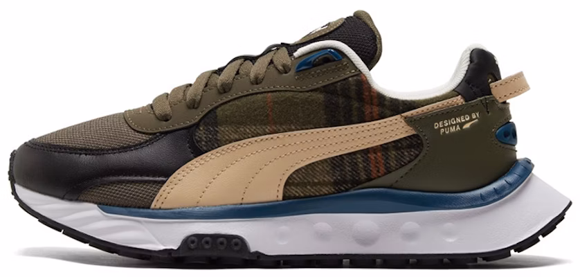 Puma Wild Rider Flannel 'Green Blue' 384186-02 Buy Puma Wild Rider Flannel 'Green Blue' 384186-02