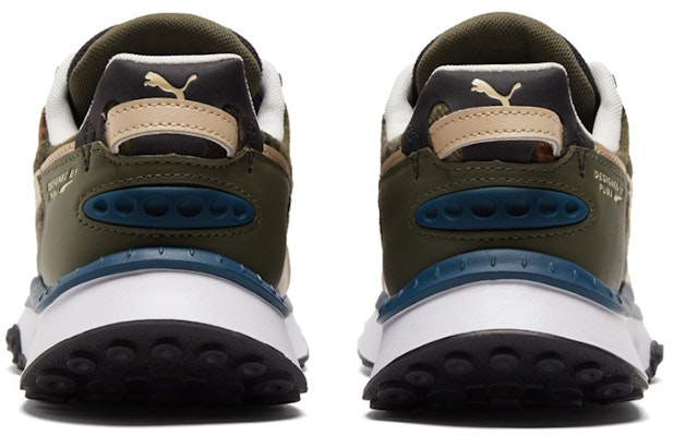 Puma Wild Rider Flannel 'Green Blue' 384186-02 Purchase Puma Wild Rider Flannel 'Green Blue' 384186-02