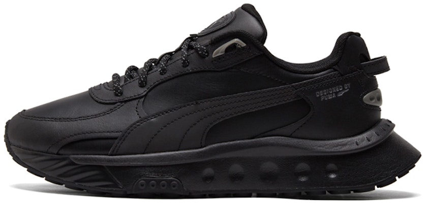 Puma Wild Rider Reflective Black Running Shoes Black 383728-02 Buy Puma Wild Rider Reflective Black Running Shoes Black 383728-02