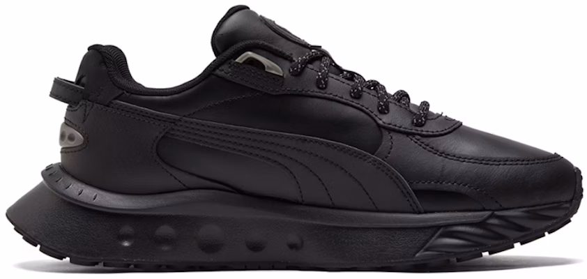 Puma Wild Rider Reflective Black Running Shoes Black 383728-02 Order Puma Wild Rider Reflective Black Running Shoes Black 383728-02
