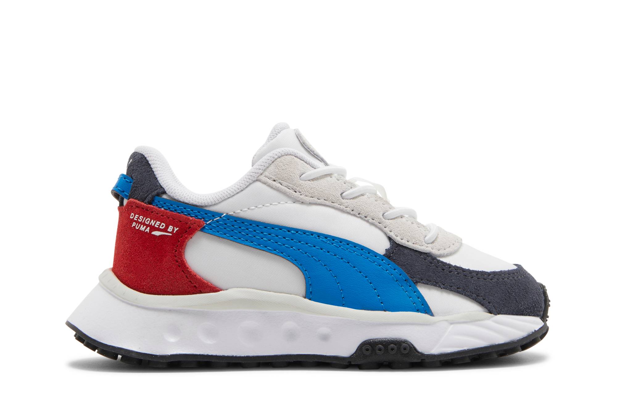 (TD) Puma Wild Rider 'Rollin - Ebony White'