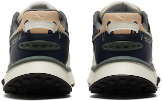 Details for Puma Wild Rider Flannel 'Blue Cream White' 384186-01