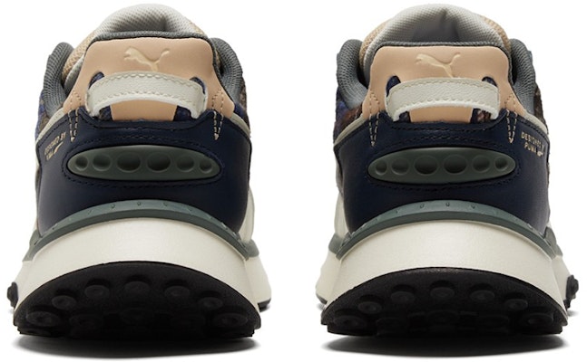 PUMA Wild Rider 法蘭絨格紋 低幫 運動休閒鞋 男女同款 藍色 Purchase PUMA Wild Rider 法蘭絨格紋 低幫 運動休閒鞋 男女同款 藍色