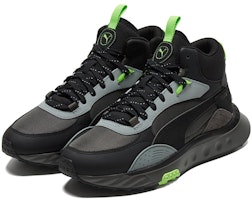 푸마 와일드 라이더 미드 '블랙 다크 섀도우' 381598-01 Lookbook 푸마 와일드 라이더 미드 '블랙 다크 섀도우' 381598-01