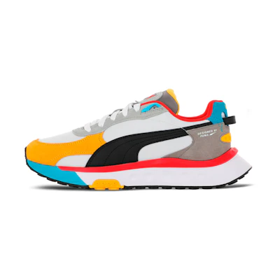 Puma Wild Rider Rollin 'Black White Yellow'