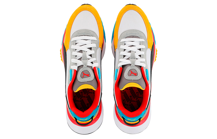 Puma Wild Rider Rollin 'Black White Yellow' 圖 3