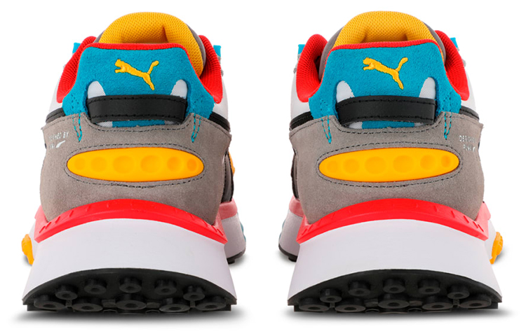 Puma Wild Rider Rollin 'Black White Yellow' 圖 4