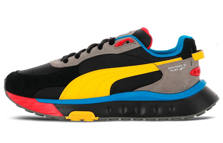 Puma Wild Rider Rollin 'Black Yellow Blue'