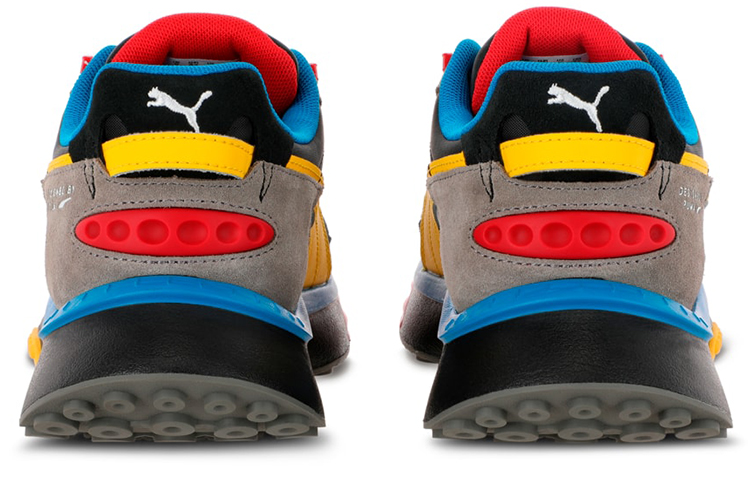 Puma Wild Rider Rollin 'Black Yellow Blue' 圖 4