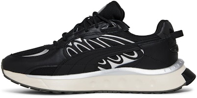 彪马Wild Rider Techno "黑银" 381596-02 Lookbook 彪马Wild Rider Techno "黑银" 381596-02