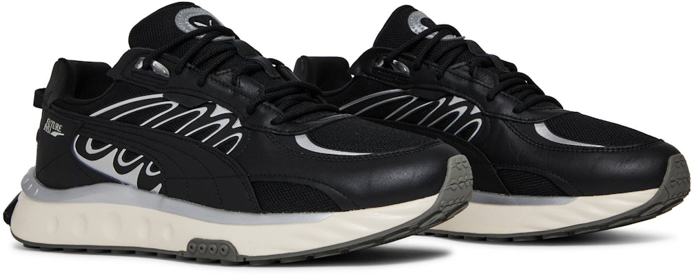 Puma Wild Rider Techno 'Negro Plateado' 381596-02 Cheap Puma Wild Rider Techno 'Negro Plateado' 381596-02