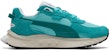 푸마 와일드 라이더 빈티지 운동화 그린 (Puma Wild Rider Vintage Running Shoes Green) 381595-03
